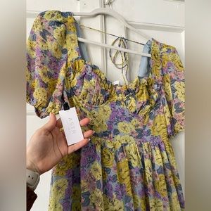 ASTR floral print spring maxi dress